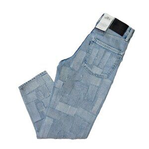 NWT Levi's Made & Crafted LMC Column Taper in Misshapes Patch Jeans 24 $348